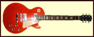 Sa Les Paul Deluxe '74 Red Sparkly  de Gibson